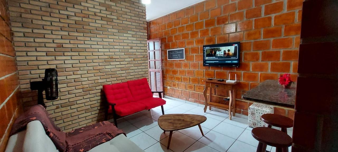 Apto Boramar Martim De Sa, Piscina Wi-Fi Churrasqueira 400 Mts Da Praia Apartman Caraguatatuba Kültér fotó